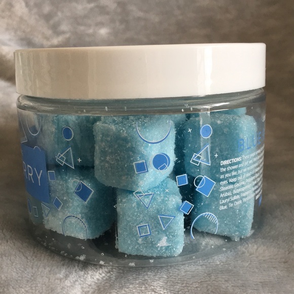 Joon & Moon Blue Raspberry Exfoliating & Cleansing Sugar Cubes 7 oz Tub NWT - Picture 10 of 12